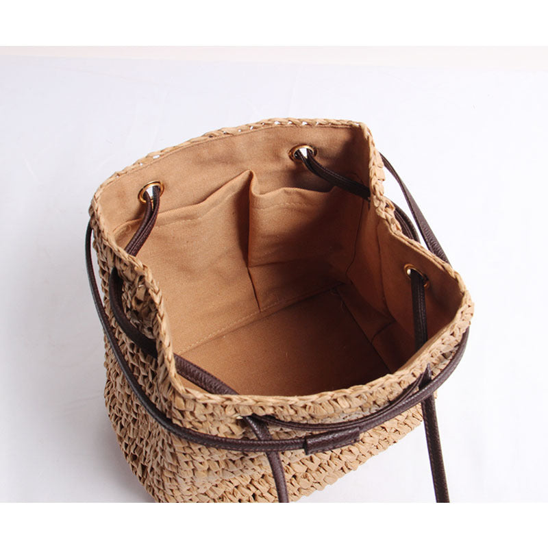 Sac Solea – Sac Bandoulière en Paille Naturelle