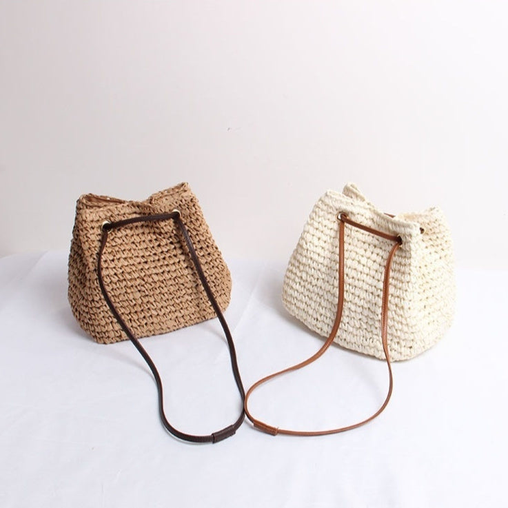 Sac Solea – Sac Bandoulière en Paille Naturelle
