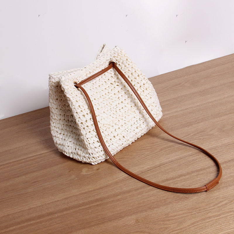 Sac Solea – Sac Bandoulière en Paille Naturelle