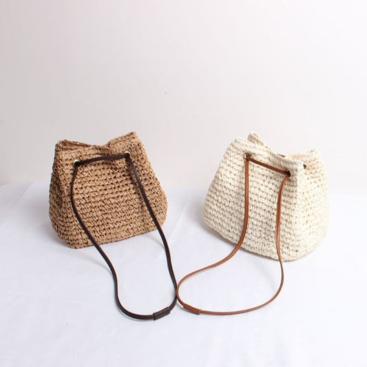 Sac Solea – Sac Bandoulière en Paille Naturelle